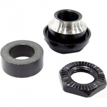 Конус велосипедный SHIMANO, к FH-M525A/M529, левый, с гайкой, шайбой, Y3SX98020 Конус велосипедный SHIMANO, к FH-M525A/M529, левый, с гайкой, шайбой, Y3SX98020