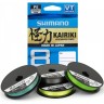 Леска плетёная SHIMANO KAIRIKI 8 PE 150м зеленая 0.190 мм 12.0 кг 59WPLA58R04