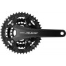 Система SHIMANO ALIVIO, T4060, 170 мм, интегрированный вал, 44/32/22, без защиты, черный EFCT4060CX422XL