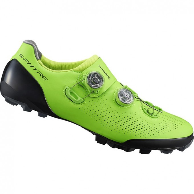 Велообувь SHIMANO SH-XC901, р-р 44, зеленый ESHXC901MCE01S44000