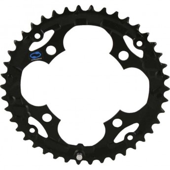 Звезда передняя для велосипеда SHIMANO ALIVIO для FC-M415, 42T, черный