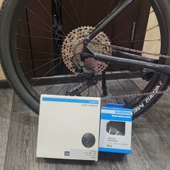 Переключатель задний SHIMANO DEORE, M5100, SGS, 11 скоростей. RD+